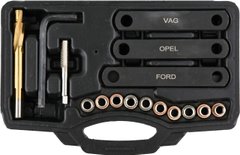 Ремкомплект резьбы суппорта Ford/Opel/VAG 16 эл YATO YT-17700