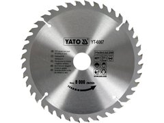 Пильний диск WIDIA для дерева 210х40Tх30мм YATO YT-6067