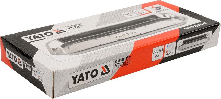 Магнитный поднос прямоугольный YATO YT-0831