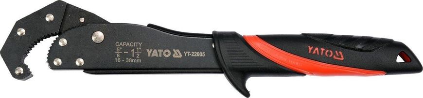 Трубний універсальний ключ 300мм YATO YT-22005