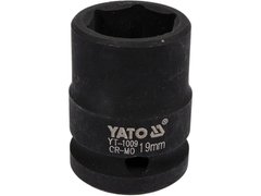 Ударная головка 1/2'' размер 19 мм YATO YT-1009