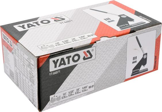 Верстат для розчіплення ланцюгів бензопил YATO YT-84971
