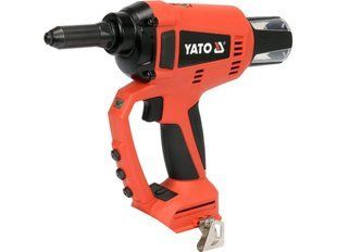 Заклепочник аккумуляторный 18 В YATO YT-82956
