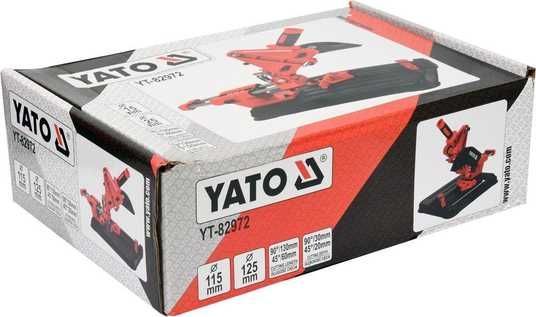 ▷ Підставка для болгарки з функцією подачі і різання YATO YT-82