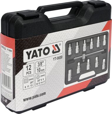 Ключі для зливних пробок в автомобілях YATO YT-0600