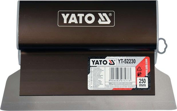 Шпатель для фінішної обробки 250 мм YATO YT-52230