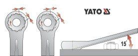 Набір ключів комбінованих YATO YT-0060