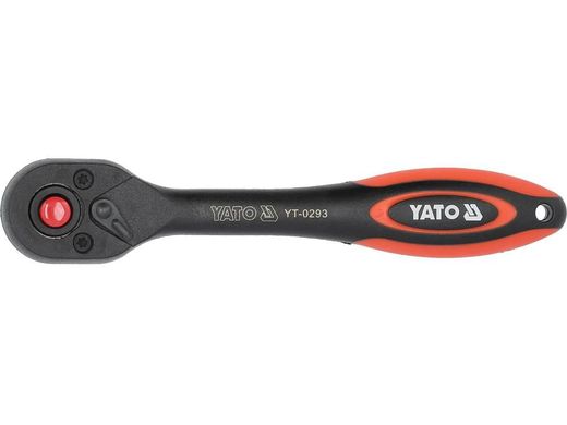Трещотка 1/4" с покрытием YATO YT-0293