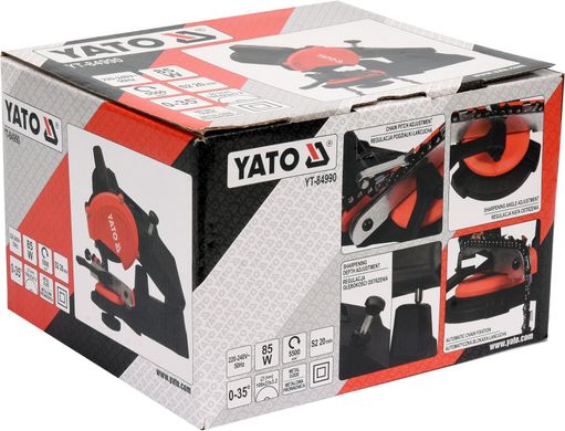 Точилка для ланцюгів YATO YT-84990