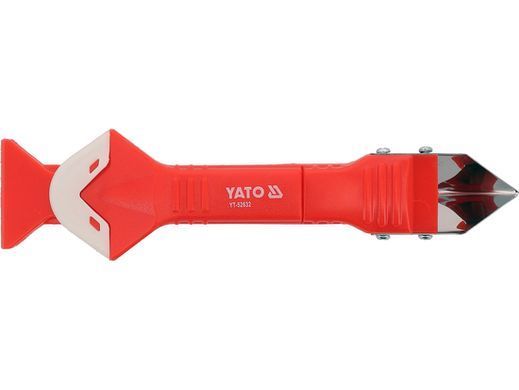 Скребок для затирки і силікону з набором наконечників YATO YT-52632