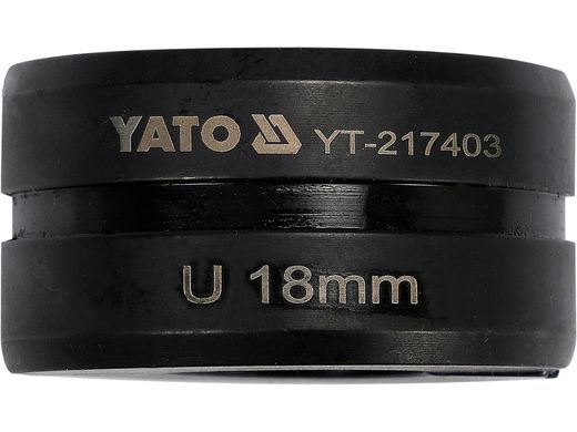 Запасні матриці для YT-21735 типу U 18мм YATO YT-217403