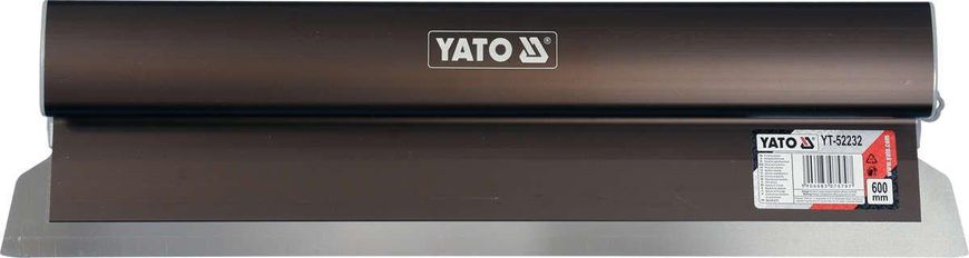 Шпатель для фінішної обробки 600 мм YATO YT-52232