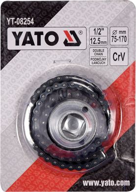 Ключ для масляного фільтра 70-170 мм YATO YT-08254