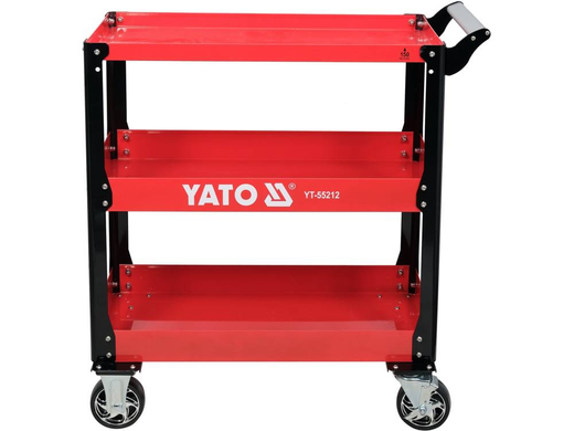 Передвижная трехуровневая тележка для инструмента YATO YT-55212