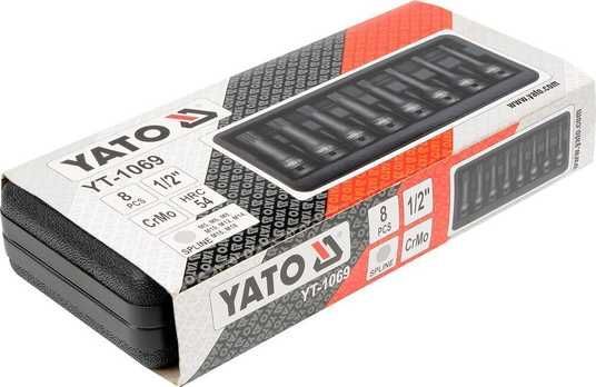 ▷ Набор ударных торцевых насадок Spline YATO YT-1069 Yato, купить