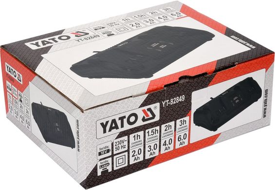 Зарядное устройство для аккумуляторов 18В YATO YT-82849