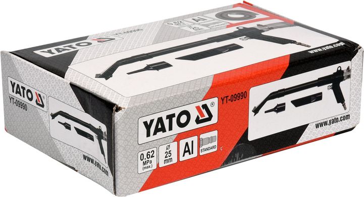 Пневматичний пилосос з наконечниками YATO YT-09990