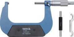 Микрометр 75-100 мм YATO YT-72303