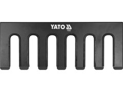 Металева полиця для електроінструменту 6 розеток YATO YT-09091