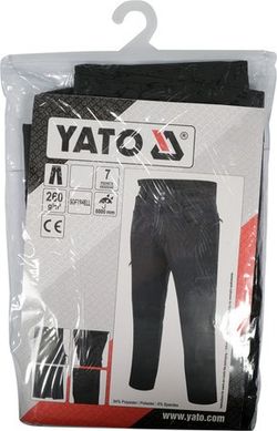 Чорні штани Softshell YATO YT-79430 розмір S