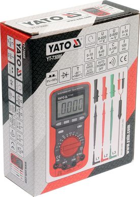 Цифровой мультиметр YATO YT-73086