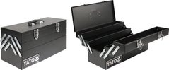 Стальной раскладной ящик для инструмента YATO YT-0885