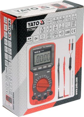 Цифровий мультиметр YATO YT-73087