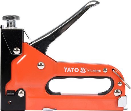 Степлер с регулятором для скоб YATO YT-70020
