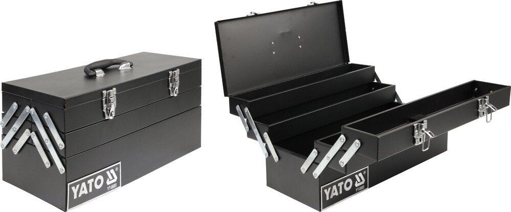 Стальной раскладной ящик для инструмента YATO YT-0885  по лучшей .