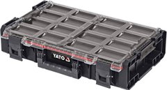 Органайзер системный XL S1 с контейнерами YATO YT-09180