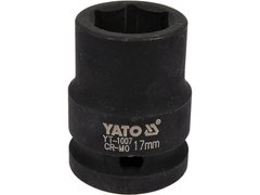 Ударна головка 1/2'' розмір 17 мм YATO YT-1007