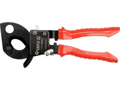 Ножиці з храповим механізмом для кабелю 240мм²/ 300мм YATO YT-18600