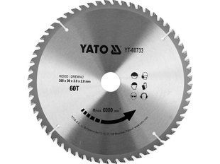 Пильный диск WIDIA для дерева 255х60Tх30мм YATO YT-60733