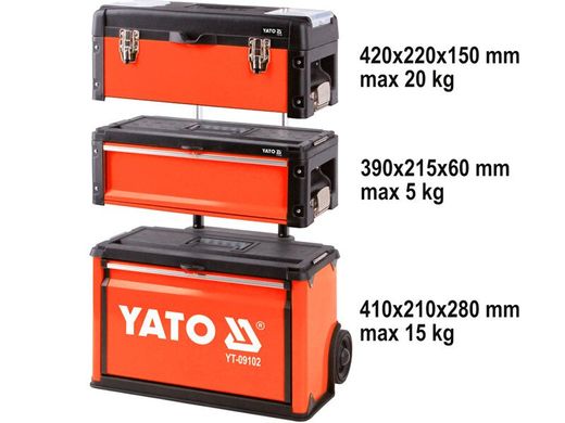 Инструментальная тележка YATO YT-09102