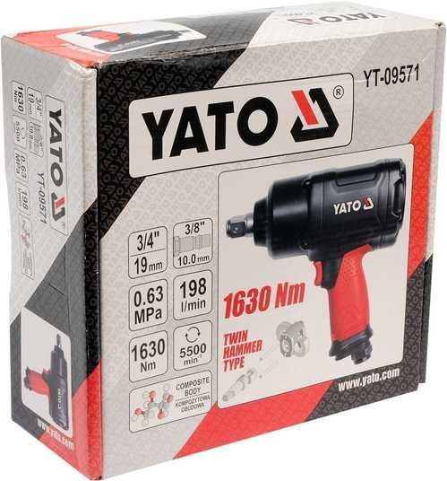 ▷ Пневматический гайковерт ударный YATO YT-09571 Yato, купить в