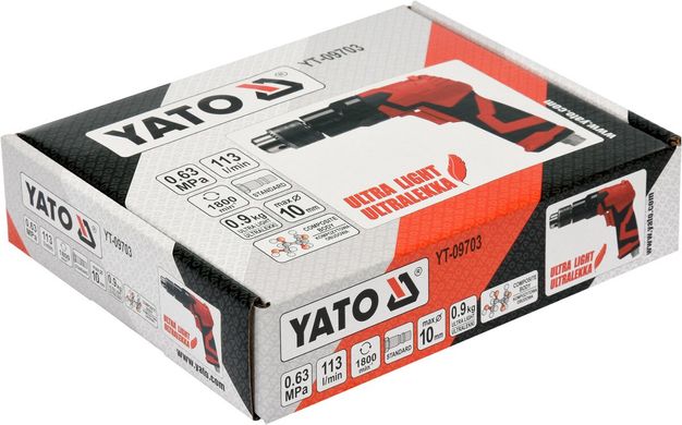 Дрель пневматическая YATO YT-09703