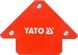 Набір зварювальних магнітних кутів 6 шт YATO YT-08679