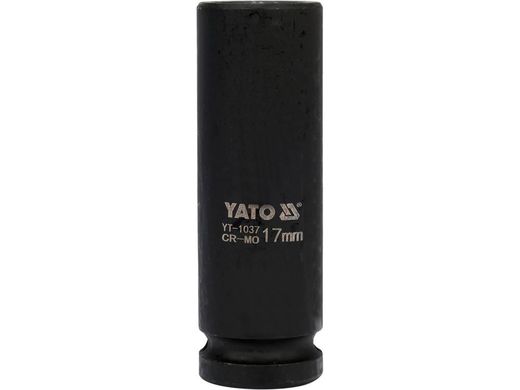 Ударная головка 1/2'' длиной 17 мм YATO YT-1037