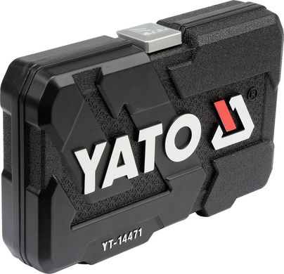 Набір інструменту з головками і насадками YATO YT-14471