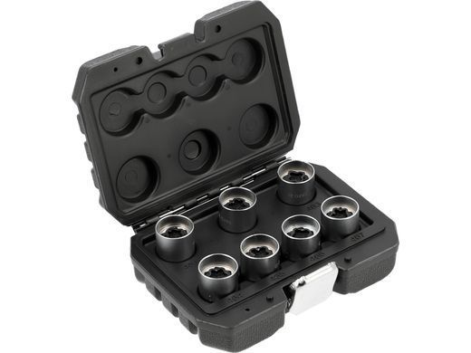 Набор головок для винтов безопасности OPEL 7 шт. YATO YT-060395