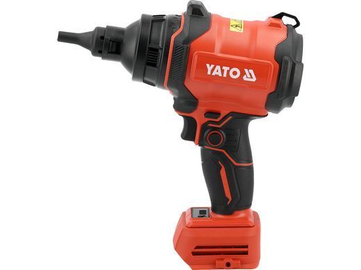 Потужний автомобільний повітродув/пилосос 18 В (двигун BL; корпус) YATO YT-829385