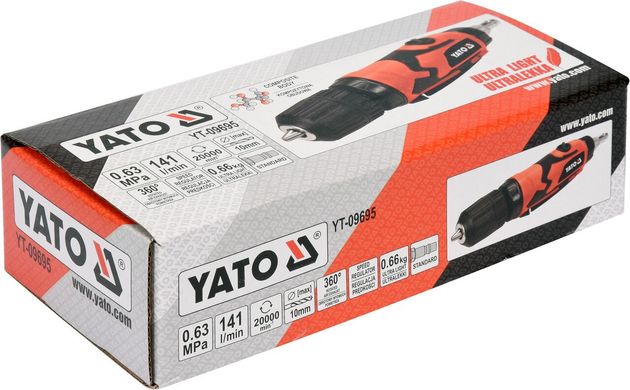 Пневматическая дрель YATO YT-09695