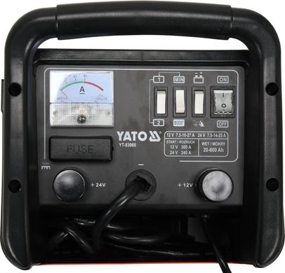 Пуско-зарядний пристрій автомобільний YATO YT-83060