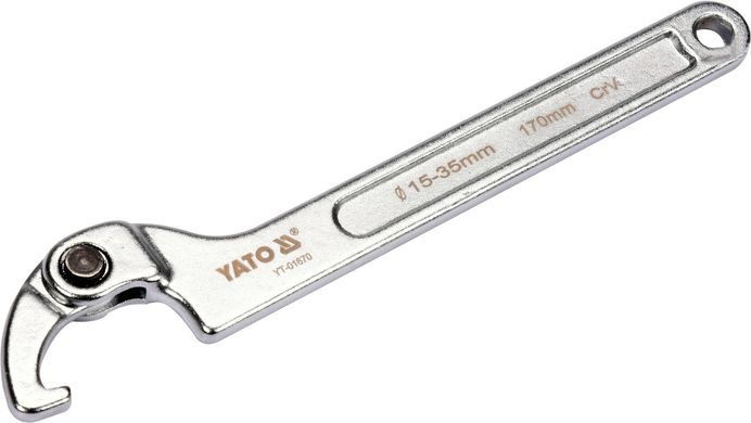Ключ гайковий односторонній 15-35 мм YATO YT-01670
