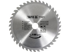 Пильный диск WIDIA для дерева 250х40Tх30мм YATO YT-6071