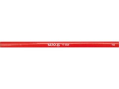 Карандаш каменщика красный 245 мм 144шт. YATO YT-6926