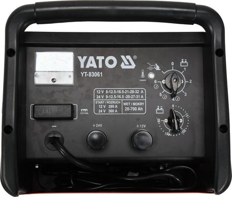 Пуско-зарядний пристрій YATO YT-83061
