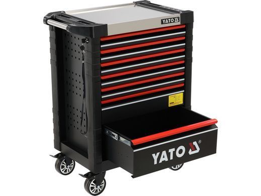 Шафка сервісна на 7 ящиків із замком YATO YT-09034