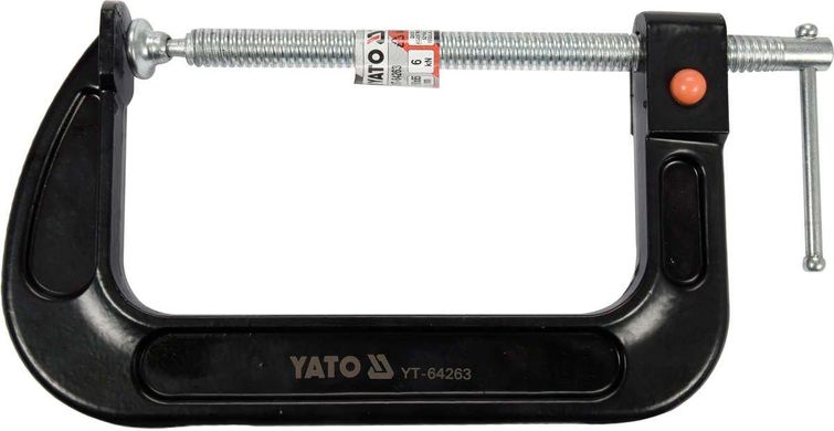 Зажим типа C с ускоренным ходом винта YATO YT-64263