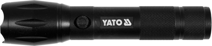 Ультрафиолетовый фонарик аккумуляторный + комплект очков YATO YT-08587